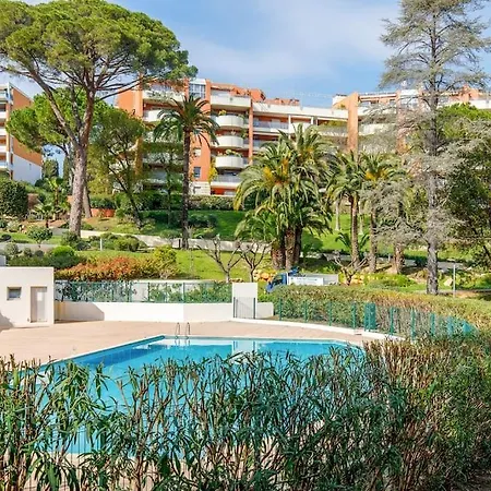 Domaine Des Palmiers - Piscine- Parking - Tennis - Clim Канны